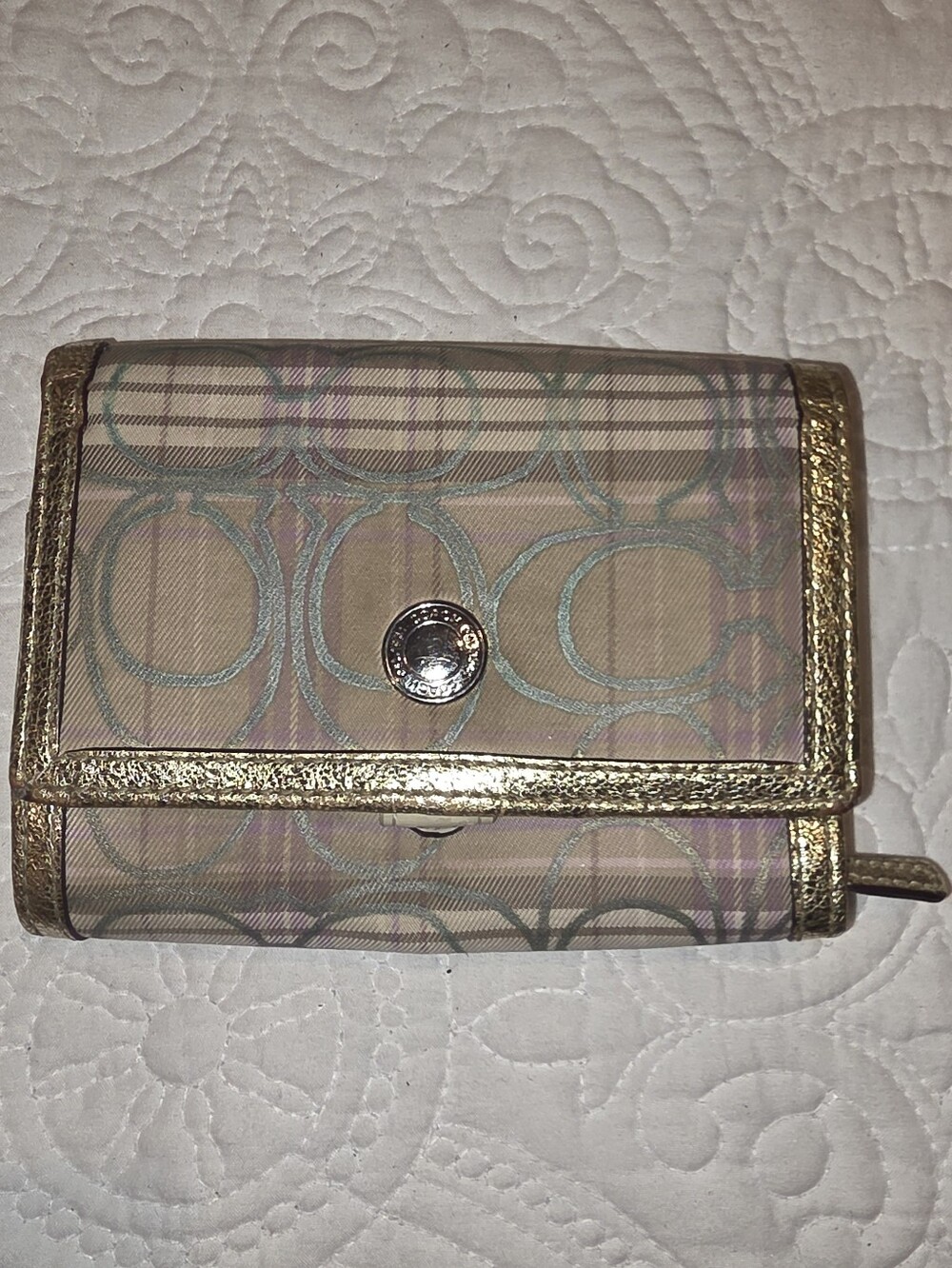 Coach Multi Colored Wallet